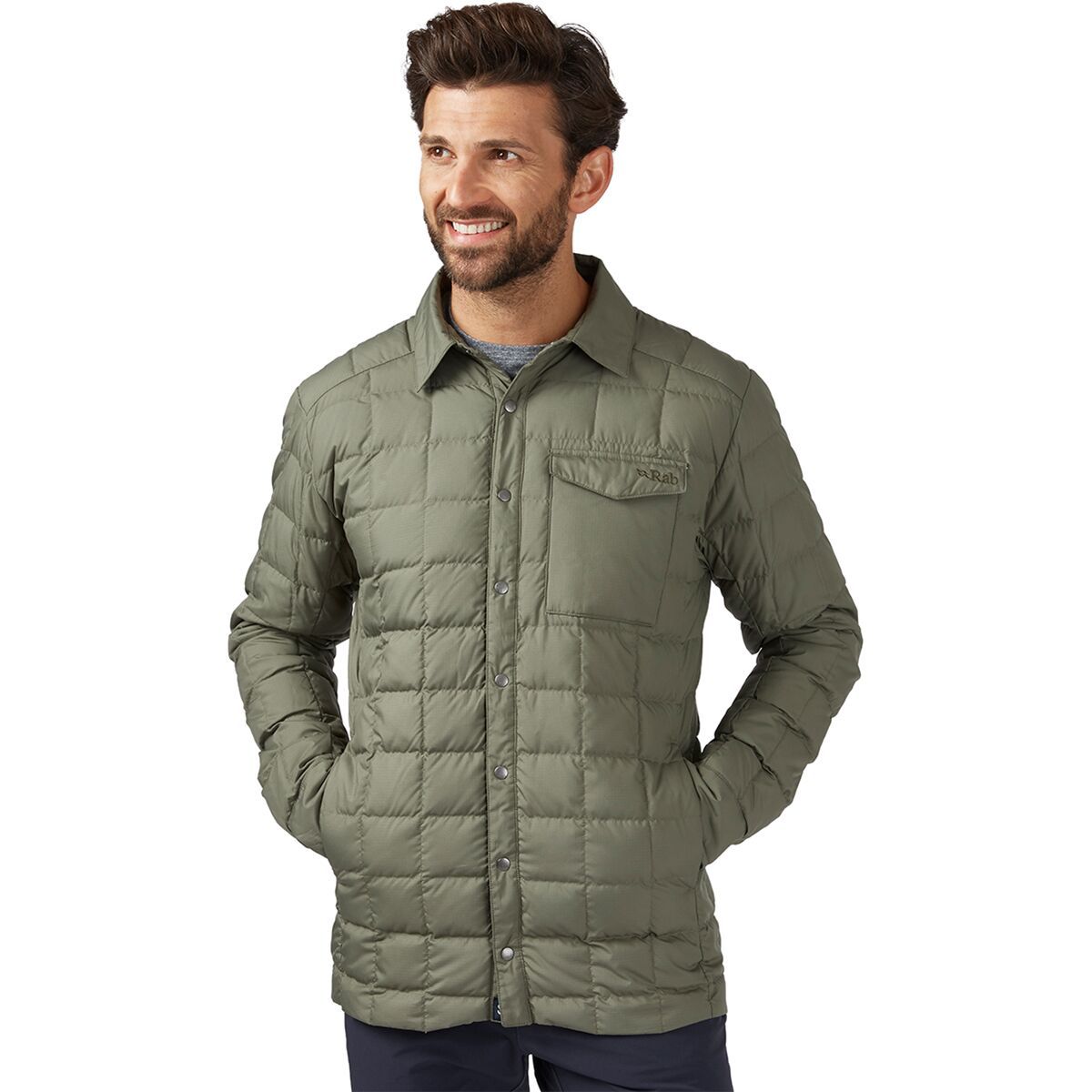 Куртка-рубашка Downtime Rab, хаки
Куртка-рубашка Downtime Rab, хаки