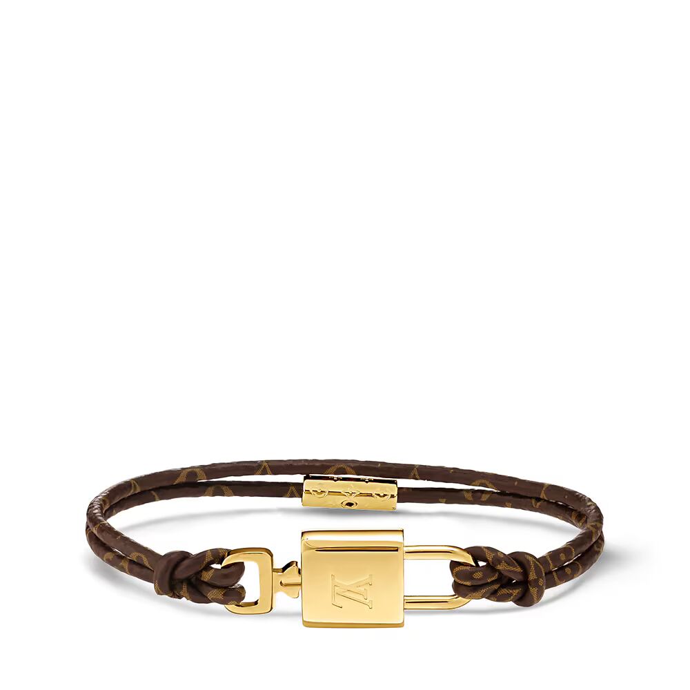 Браслет с замком LV Louis Vuitton, коричневый
Браслет с замком LV Louis Vuitton, коричневый