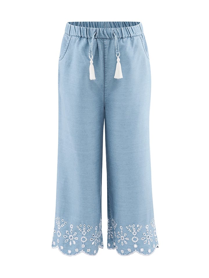 Тканевые брюки happy girls by Eisend, светло-синий
Тканевые брюки happy girls by Eisend, светло-синий