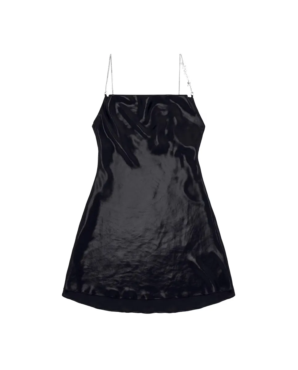 Короткое платье с воротником-хомутом Diesel, черный
Короткое платье с воротником-хомутом Diesel, черный