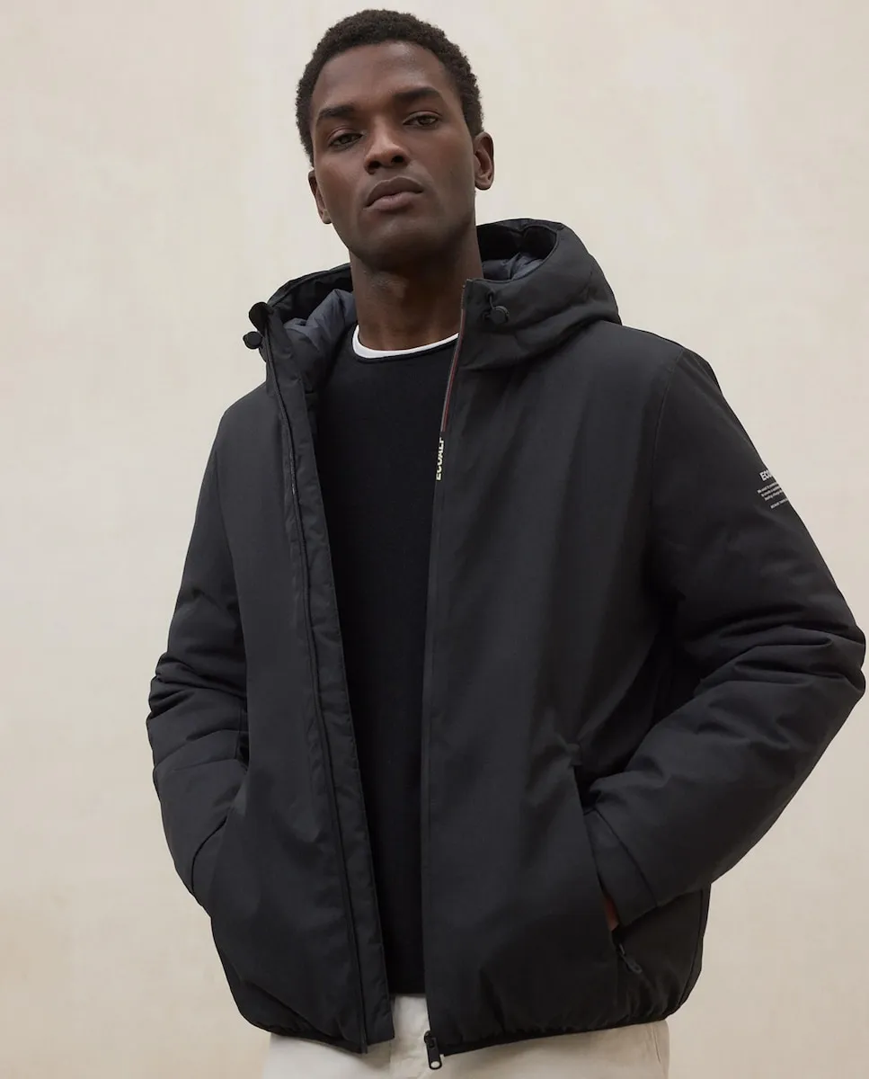 Мужская куртка с капюшоном и логотипом на молнии Ecoalf, черный
Мужская куртка с капюшоном и логотипом на молнии Ecoalf, черный