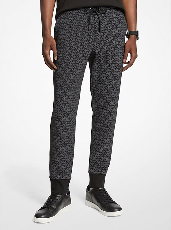 Джоггеры из хлопкового микса с принтом и фирменным логотипом Michael Kors, черный
Джоггеры из хлопкового микса с принтом и фирменным логотипом Michael Kors, черный