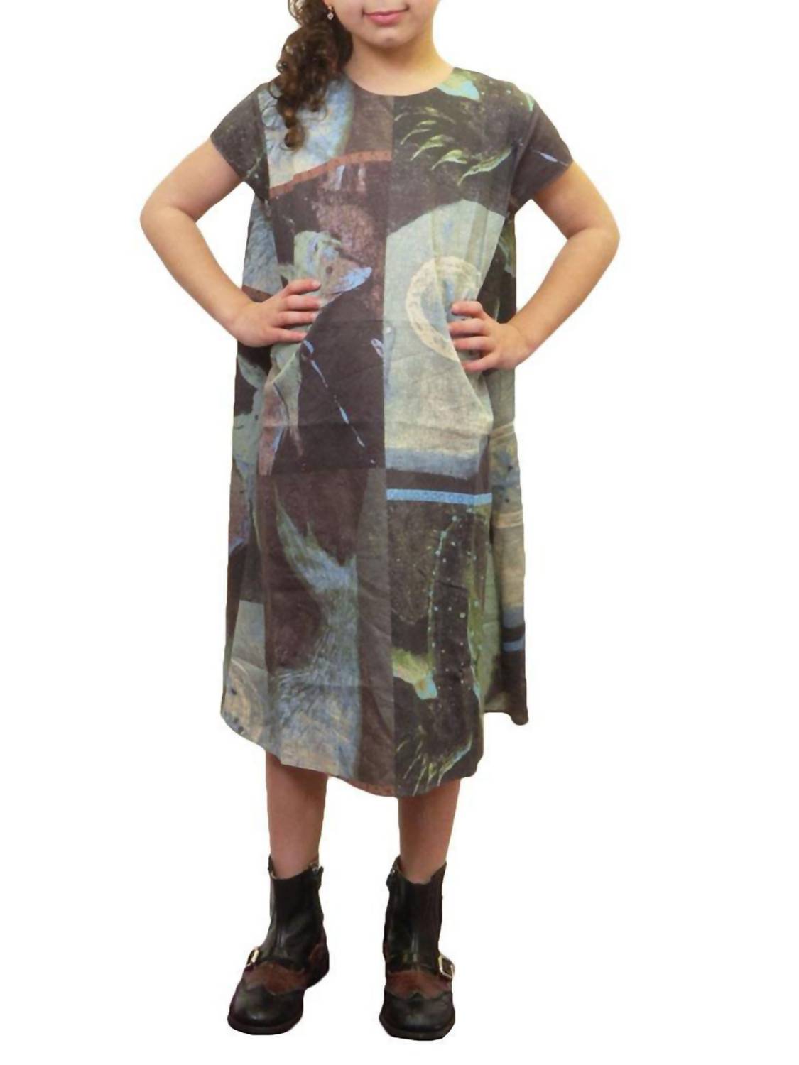 Платье с разноцветным принтом и рукавами-крылышками JNBY, цвет multi
Платье с разноцветным принтом и рукавами-крылышками JNBY, цвет multi