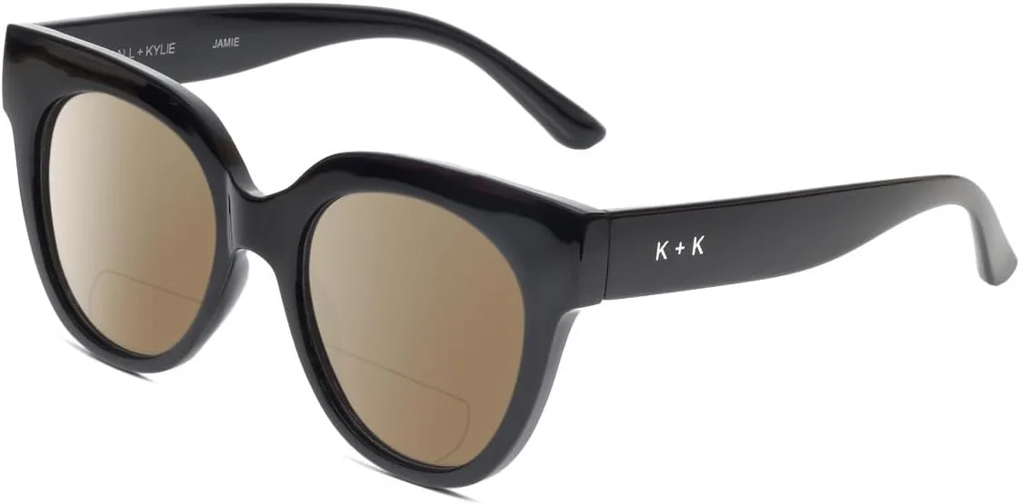 Солнцезащитные очки для чтения Calabria K+K JAMIE Round Polarized BiFocal для женщин, модные дизайнерские очки с бифокальными линзами, Gloss Black/Amber Brown Lens
Солнцезащитные очки для чтения Calabria K+K JAMIE Round Polarized BiFocal для женщин, модные дизайнерские очки с бифокальными линзами, Gloss Black/Amber Brown Lens