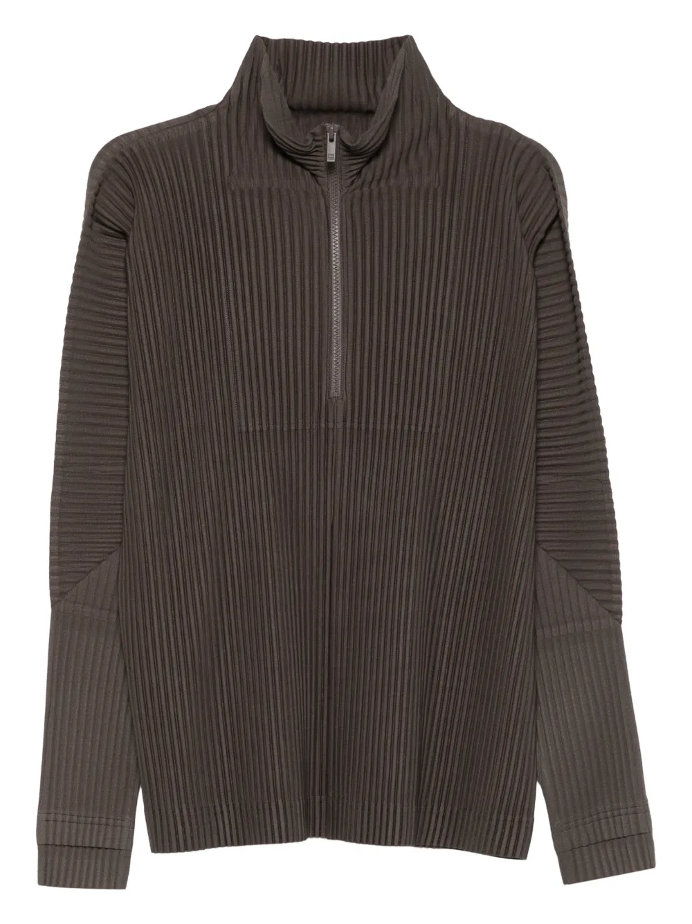 Плиссированный топ на молнии Homme Plissé Issey Miyake, зеленый
Плиссированный топ на молнии Homme Plissé Issey Miyake, зеленый