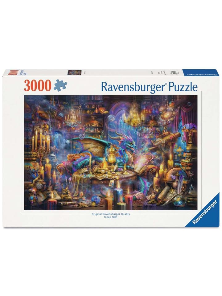 Пазл Ravensburger, 3000 деталей, «Библиотека драконов», красочный
Пазл Ravensburger, 3000 деталей, «Библиотека драконов», красочный
