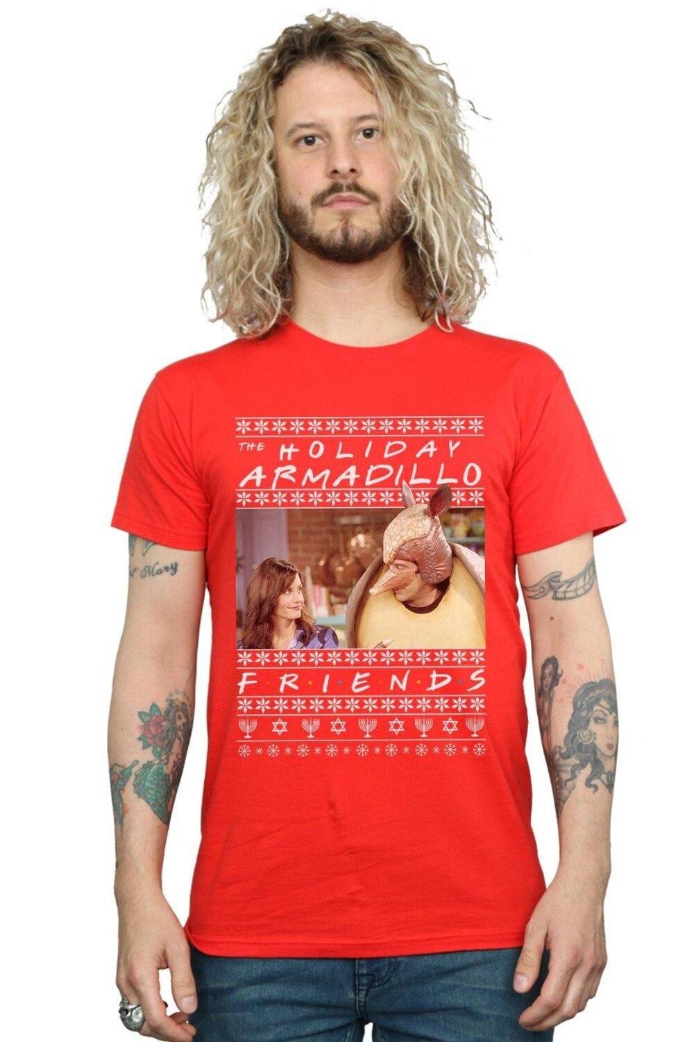 Футболка Fair Isle Holiday Armadillo Friends, красный
Футболка Fair Isle Holiday Armadillo Friends, красный
