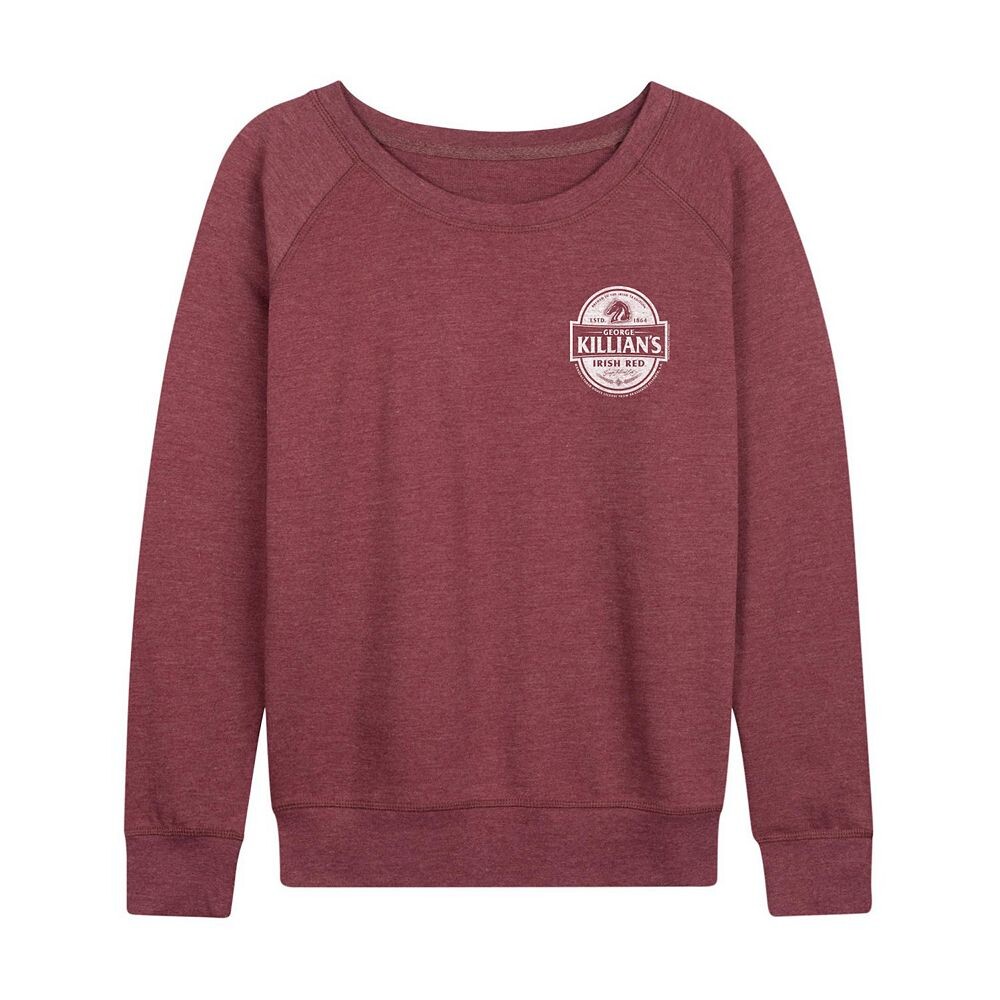Женский легкий свитшот из френч терри с этикеткой Killian's Label Licensed Character, цвет Heather Maroon
Женский легкий свитшот из френч терри с этикеткой Killian's Label Licensed Character, цвет Heather Maroon