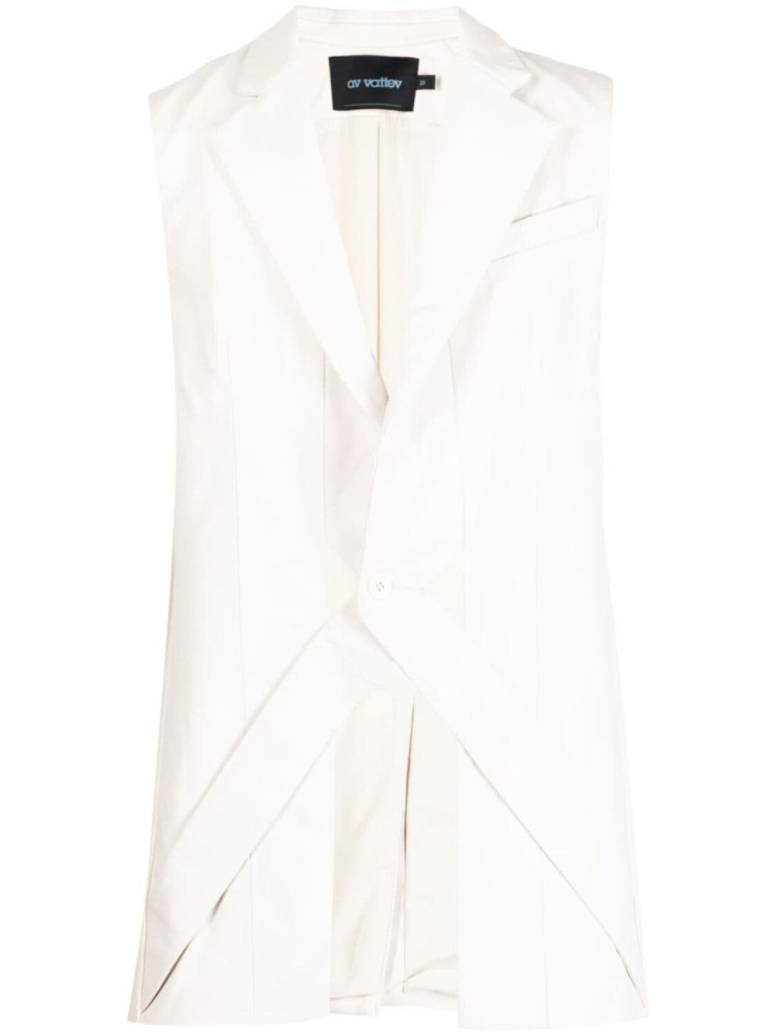 AV Vattev жилет с вырезами, белый
AV Vattev жилет с вырезами, белый