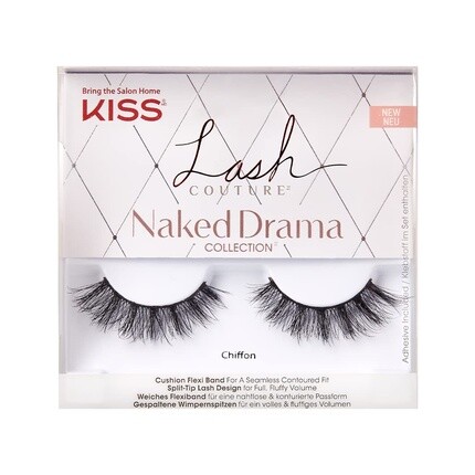 Lash Couture Naked Drama Шифоновые накладные ресницы, Kiss
Lash Couture Naked Drama Шифоновые накладные ресницы, Kiss