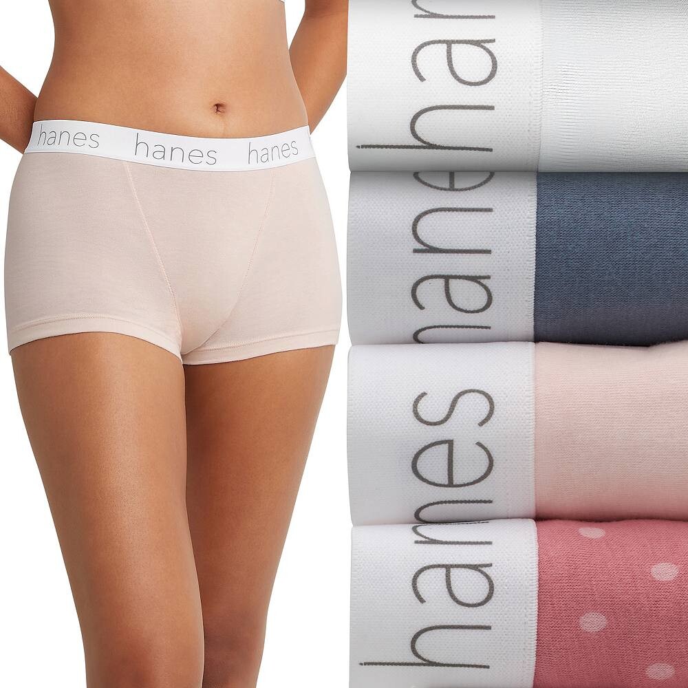 Женские трусы-боксеры из эластичного хлопка Hanes Originals Ultimate, 3 шт., цвет Mauve Dots
Женские трусы-боксеры из эластичного хлопка Hanes Originals Ultimate, 3 шт., цвет Mauve Dots
