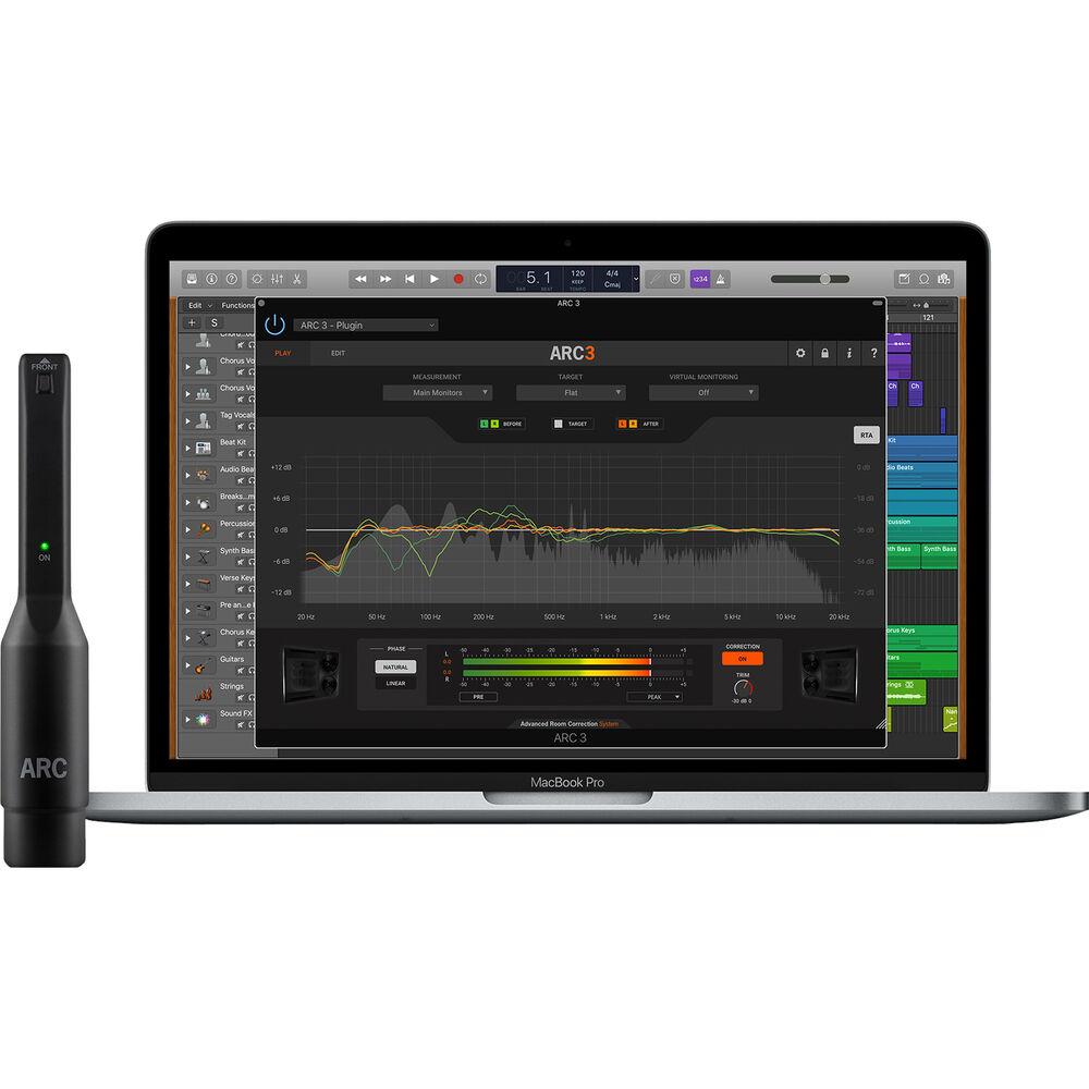 Конденсаторный микрофон IK Multimedia ARC System 3 Room Correction Software
Конденсаторный микрофон IK Multimedia ARC System 3 Room Correction Software