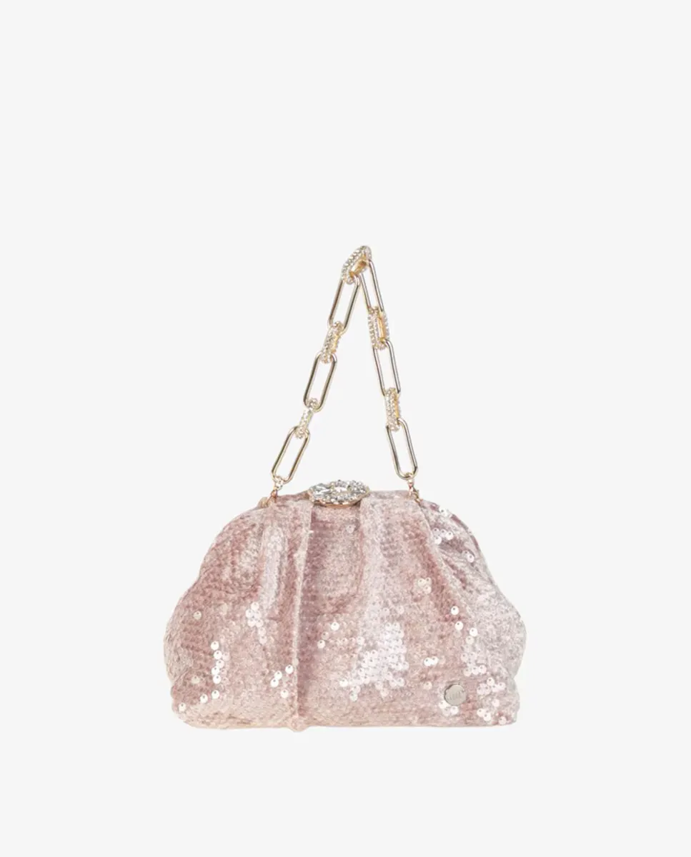 Золотой бархатный клатч, расшитый пайетками, с ручкой и фантазийным табатье Volum, цвет Nude
Золотой бархатный клатч, расшитый пайетками, с ручкой и фантазийным табатье Volum, цвет Nude