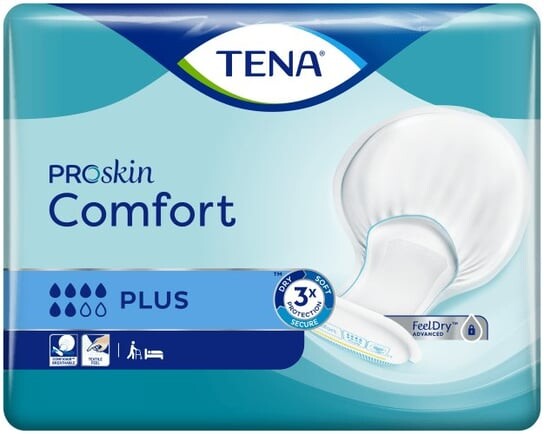 Анатомические подгузники TENA Comfort Proskin Plus.
Анатомические подгузники TENA Comfort Proskin Plus.