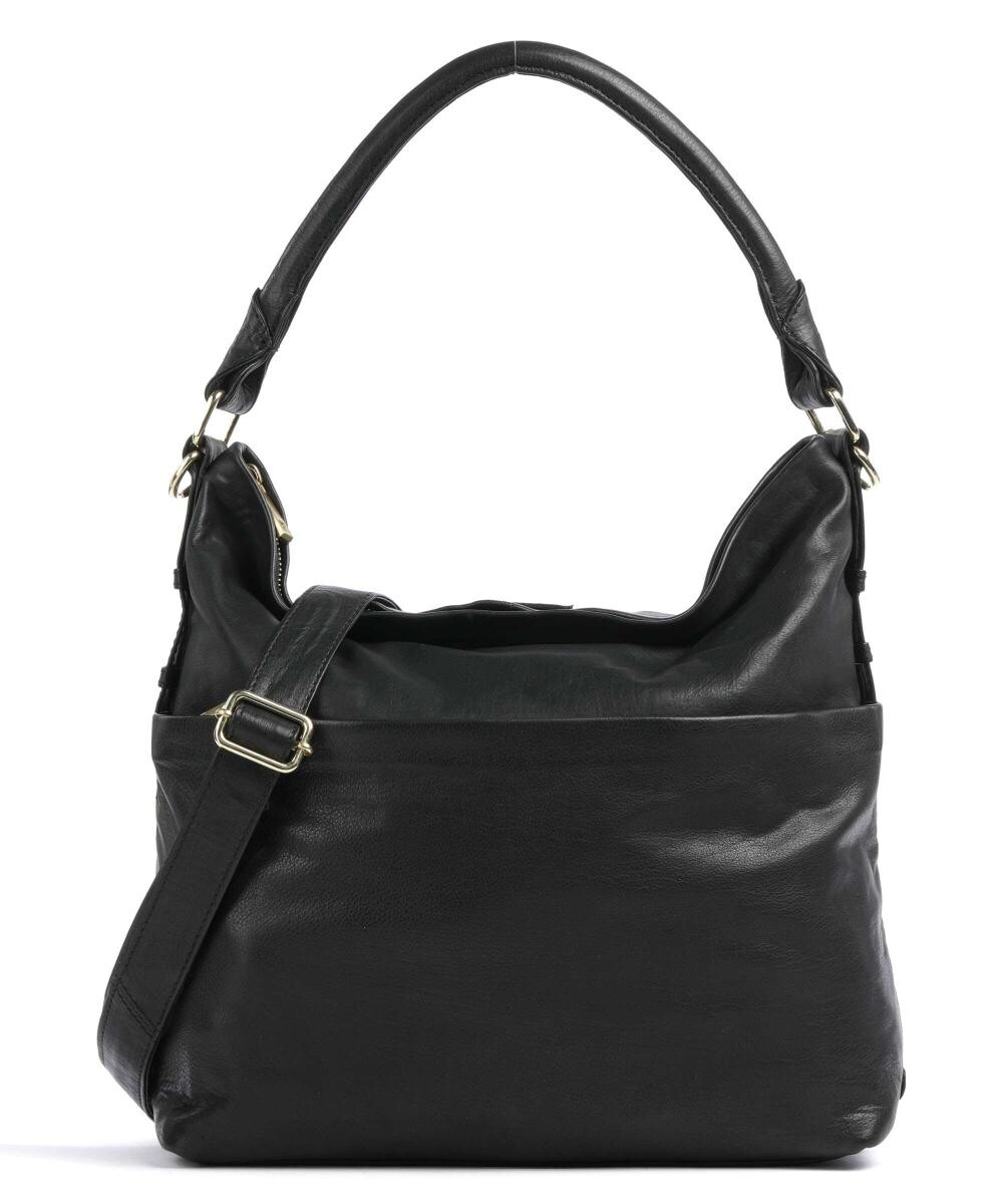 Сумка-ведро Golden Chic из мелкозернистой телячьей кожи Depeche, черный
Сумка-ведро Golden Chic из мелкозернистой телячьей кожи Depeche, черный