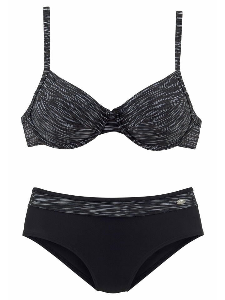 Комплект бикини Kangaroos, цвет schwarz-bedruckt 
Комплект бикини Kangaroos, цвет schwarz-bedruckt