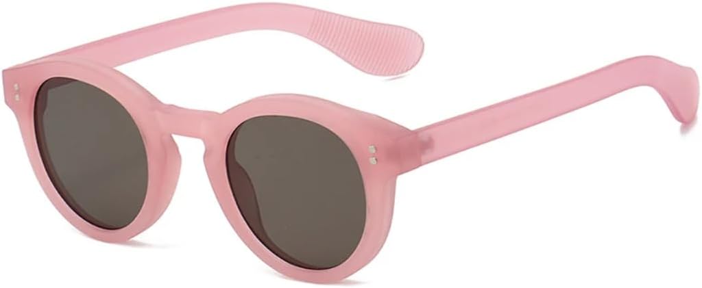 Солнцезащитные очки So&ei Fashion Round Jelly Color для женщин, защита от УФ-излучения UV400, ретро-панк, с заклепками, матовые. Солнцезащитные очки для мужчин TKKTLLT, Pink Grey
Солнцезащитные очки So&ei Fashion Round Jelly Color для женщин, защита от УФ-излучения UV400, ретро-панк, с заклепками, матовые. Солнцезащитные очки для мужчин TKKTLLT, Pink Grey