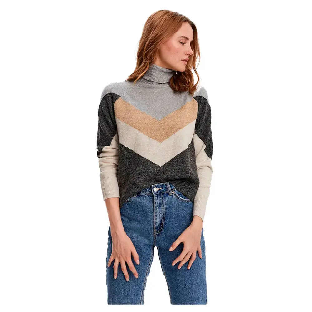 Свитер Vero Moda Doffy high neck, серый
Свитер Vero Moda Doffy high neck, серый