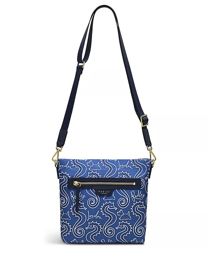Маленькая сумка через плечо Finsbury Park Seahorse на молнии Radley London, синий
Маленькая сумка через плечо Finsbury Park Seahorse на молнии Radley London, синий
