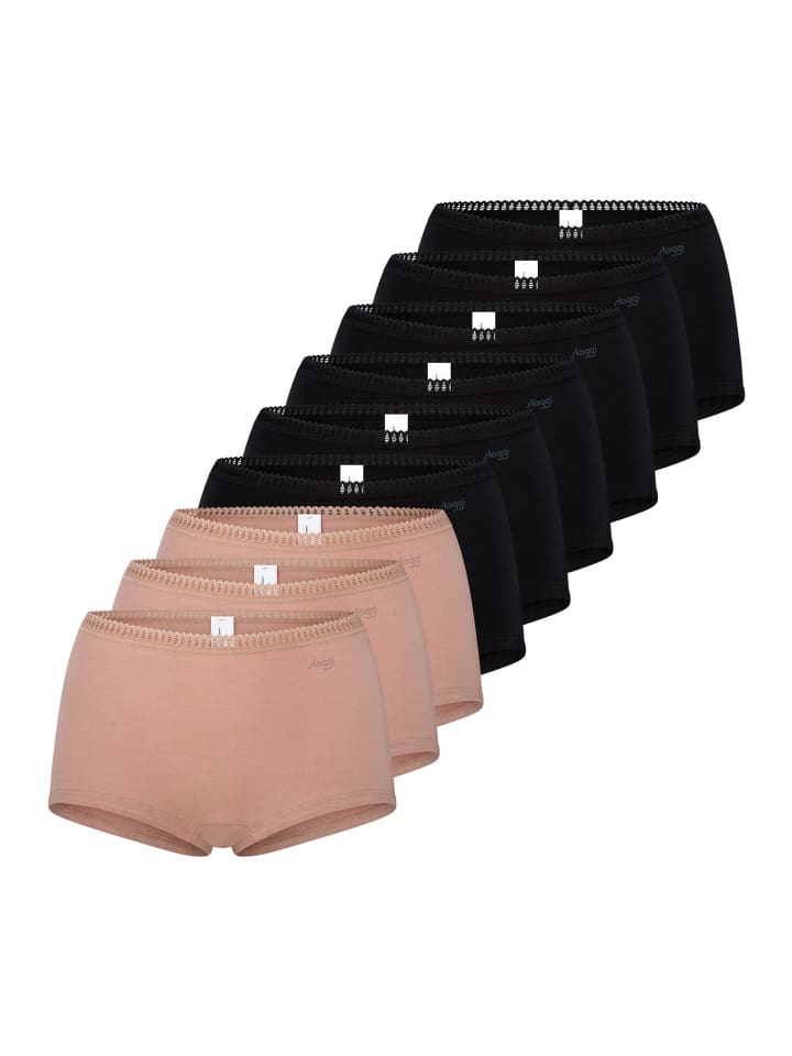 Sloggi Трусы-слипы GO Crush, черно-коричневые
Sloggi Трусы-слипы GO Crush, черно-коричневые