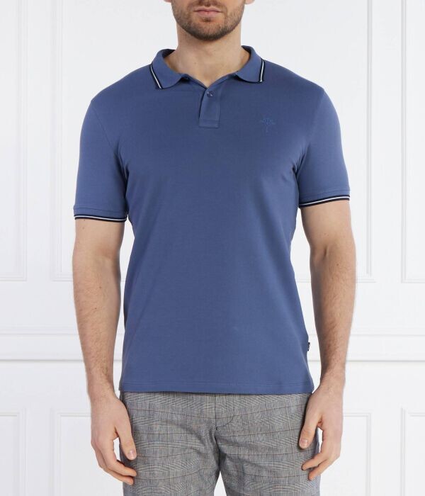 Поло мужское Joop! с контрастными деталями, синий
Поло мужское Joop! с контрастными деталями, синий