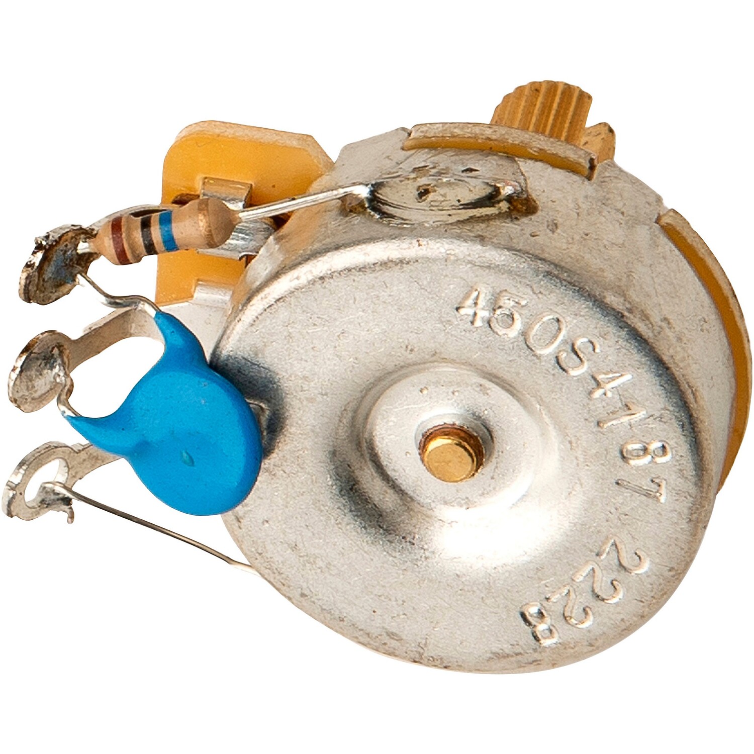 PRS 500K Двухтактный потенциометр с резистором 2,2 кОм
PRS 500K Двухтактный потенциометр с резистором 2,2 кОм