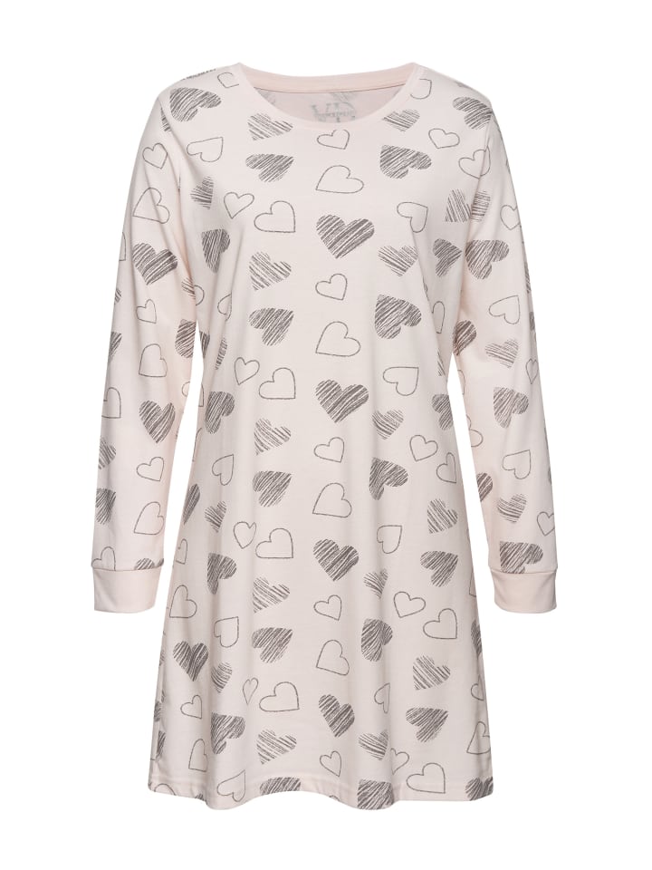 Ночная рубашка VIVANCE DREAMS, цвет rosa/grau
Ночная рубашка VIVANCE DREAMS, цвет rosa/grau