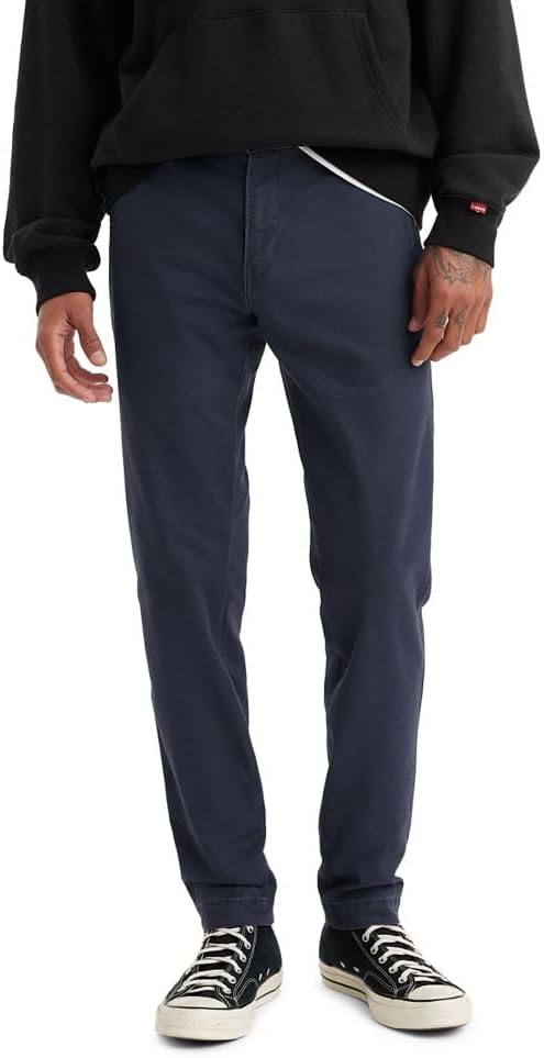 Мужские зауженные брюки-чинос Levi's Xx Standard (также доступны в размерах для больших и высоких), Navy Blazer - Stretch
Мужские зауженные брюки-чинос Levi's Xx Standard (также доступны в размерах для больших и высоких), Navy Blazer - Stretch