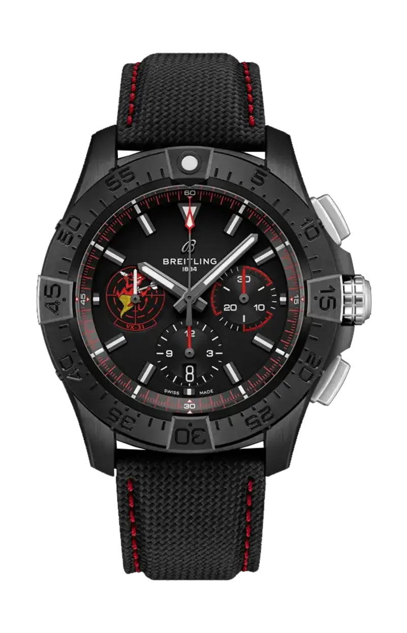 Avenger b01 часы мужские 44 ночная миссия пыльные дьяволы Breitling
Avenger b01 часы мужские 44 ночная миссия пыльные дьяволы Breitling