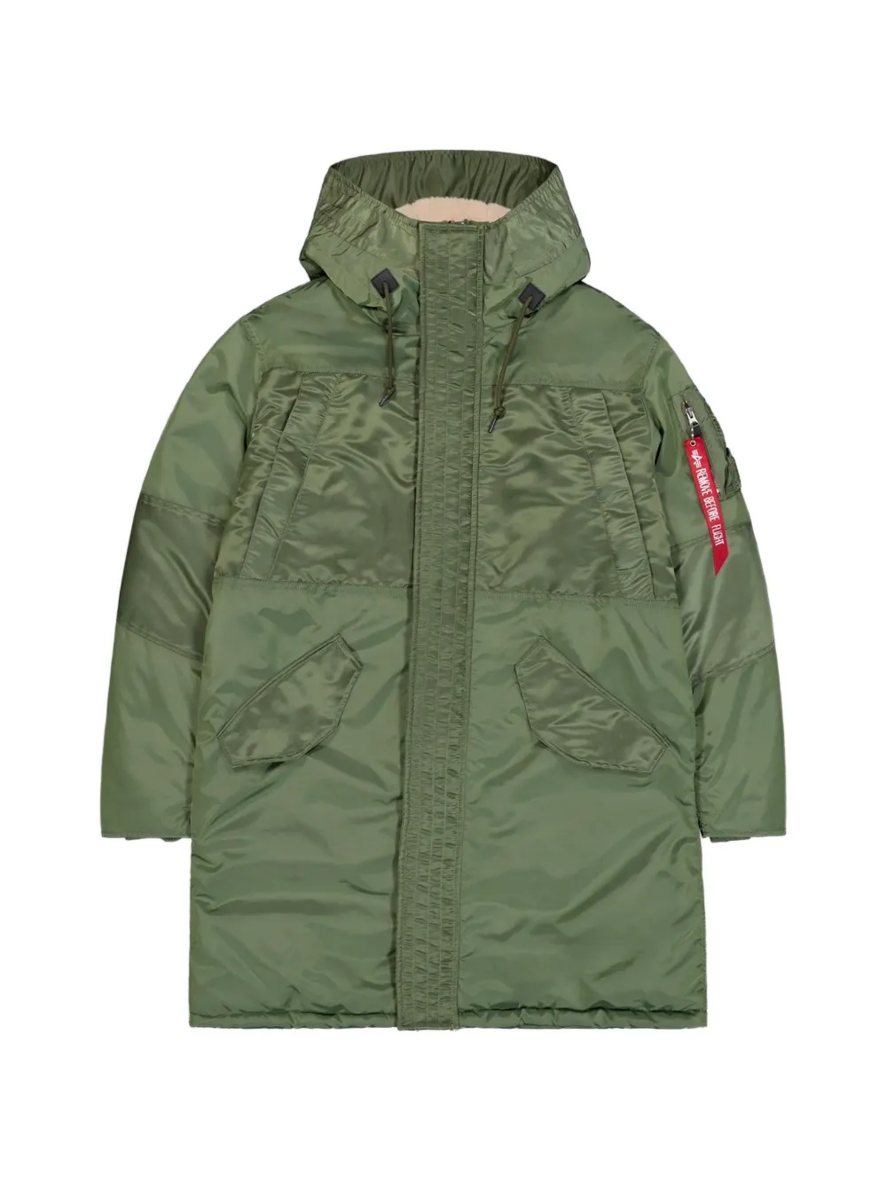 Парка с капюшоном Alpha Industries, зеленый
Парка с капюшоном Alpha Industries, зеленый