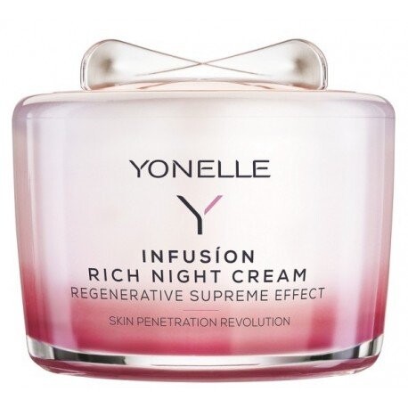 Питательный ночной крем-настой, 55 мл Yonelle, Infusion Rich Night Cream
Питательный ночной крем-настой, 55 мл Yonelle, Infusion Rich Night Cream