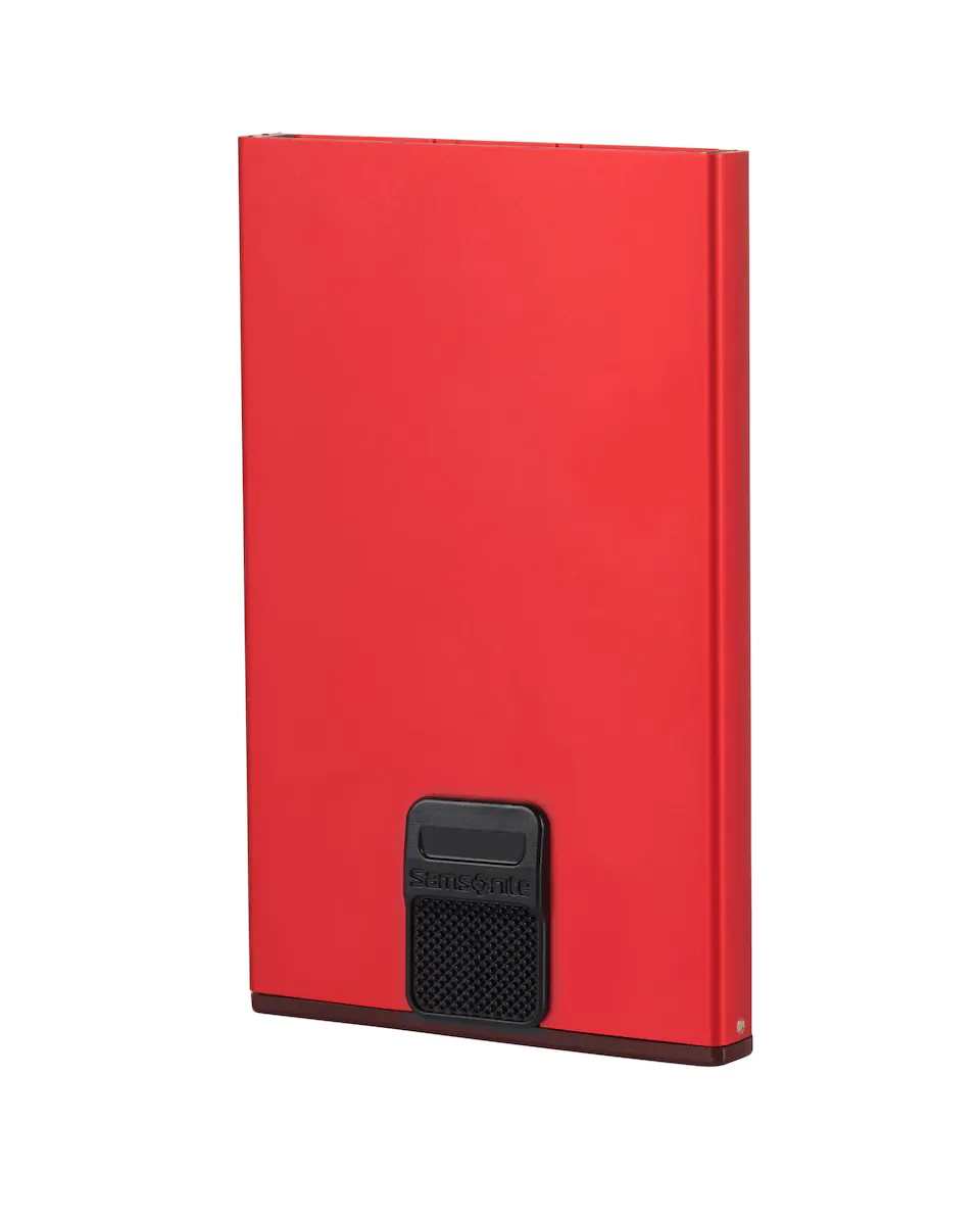 Мужской алюминиевый держатель для карт Alu Fit Samsonite, красный
Мужской алюминиевый держатель для карт Alu Fit Samsonite, красный