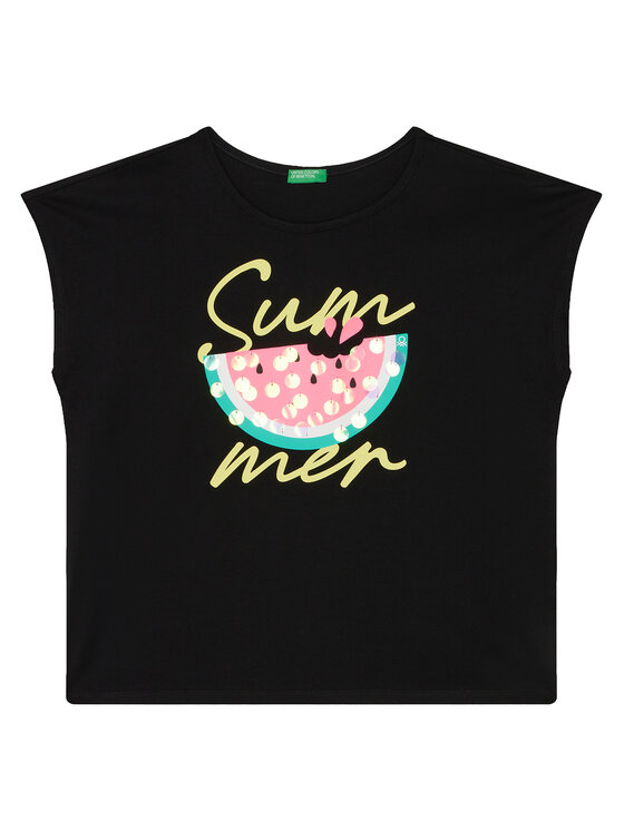 Футболка обычного кроя 3I1XC10P0 United Colors Of Benetton, черный
Футболка обычного кроя 3I1XC10P0 United Colors Of Benetton, черный