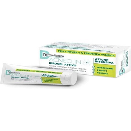 Acneclin Active Face Hydrogel Интенсивное действие для кожи, склонной к акне 40 мл Dermovitamina
Acneclin Active Face Hydrogel Интенсивное действие для кожи, склонной к акне 40 мл Dermovitamina