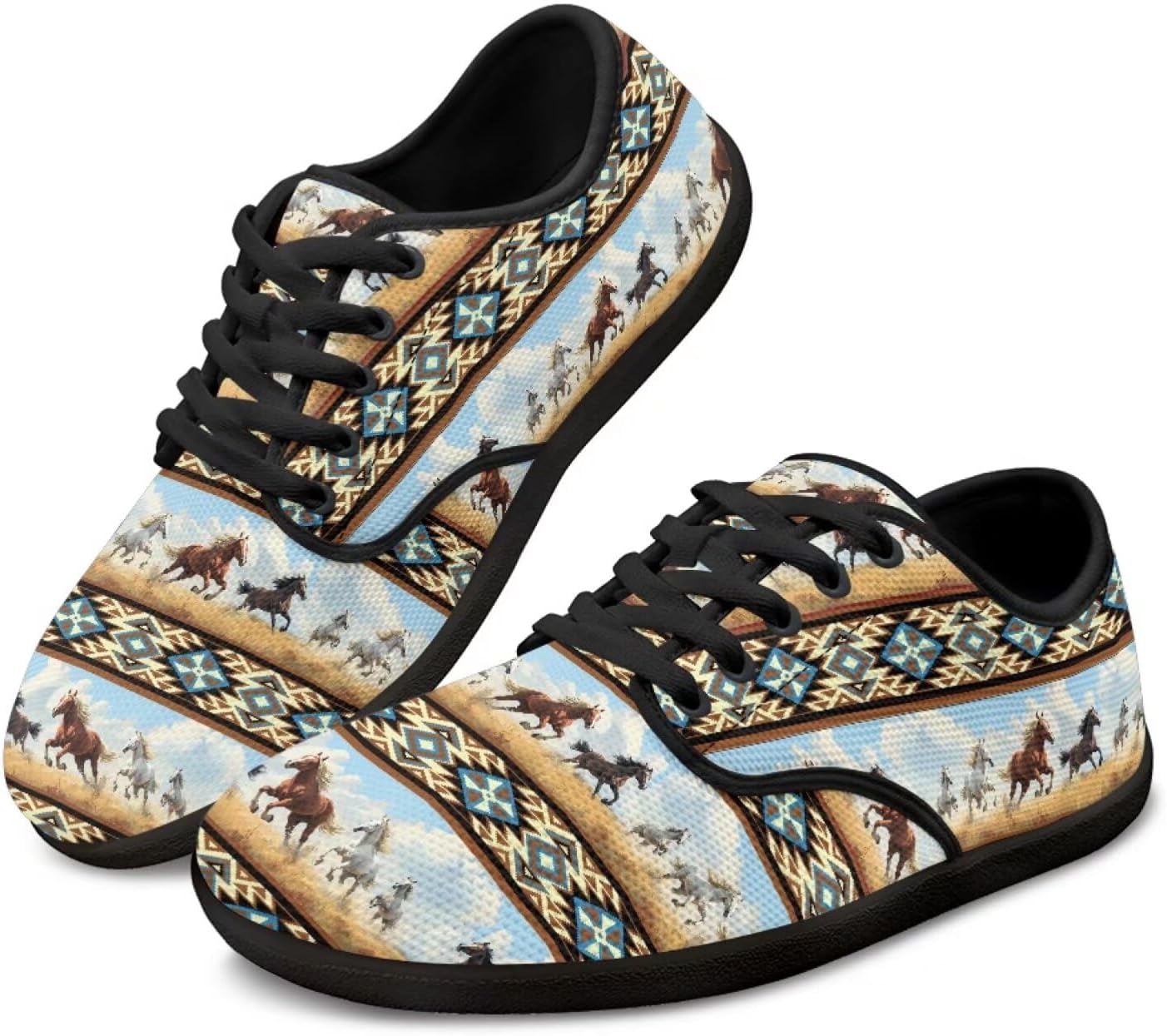 Мужские и женские босоножки Jeiento с ацтекским узором с широким носком, кроссовки для бега с нулевым перепадом подошвы, Aztec Running Horse
Мужские и женские босоножки Jeiento с ацтекским узором с широким носком, кроссовки для бега с нулевым перепадом подошвы, Aztec Running Horse