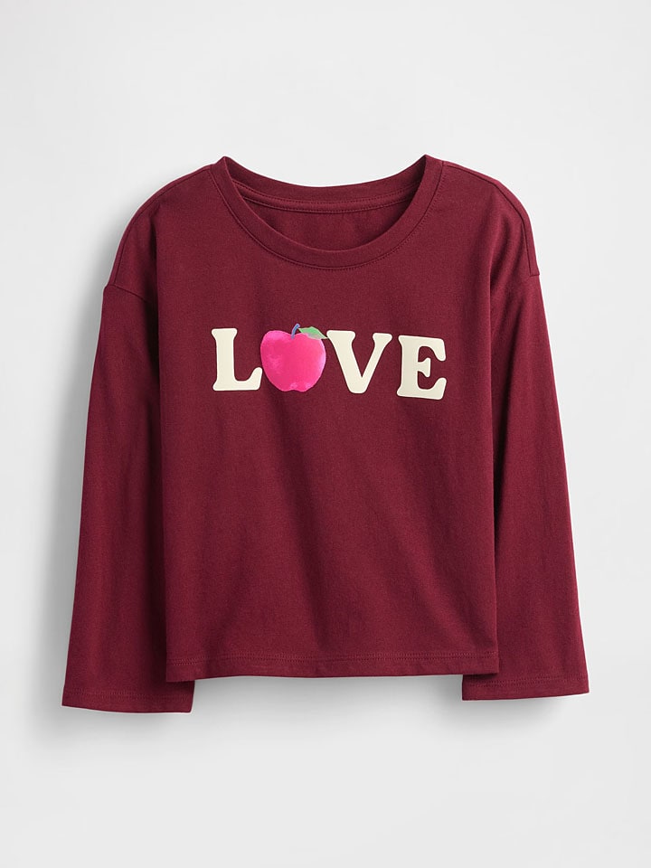 GAP Футболка с длинными рукавами красного цвета
GAP Футболка с длинными рукавами красного цвета