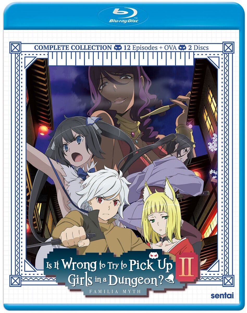Blu-Ray диск Is It Wrong to Try to Pick Up Girls in a Dungeon! Season 2 Blu-ray
Blu-Ray диск Is It Wrong to Try to Pick Up Girls in a Dungeon! Season 2 Blu-ray