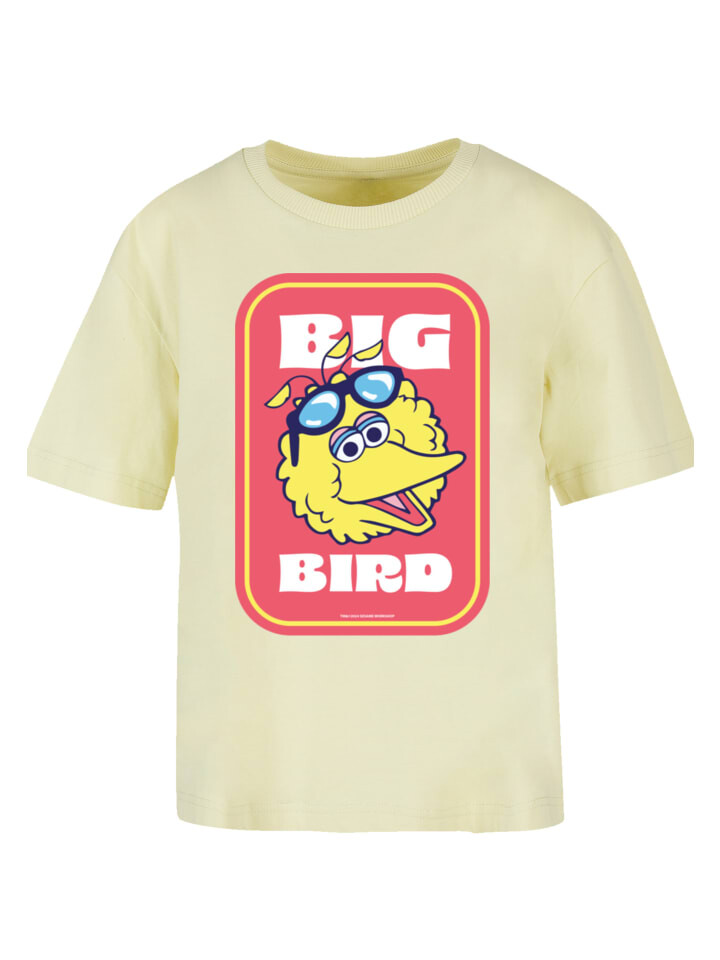 Футболка F4NT4STIC Ladies Everyday Tee Sesamstraße Bilbo Big Bird Sticker, цвет softyellow
Футболка F4NT4STIC Ladies Everyday Tee Sesamstraße Bilbo Big Bird Sticker, цвет softyellow