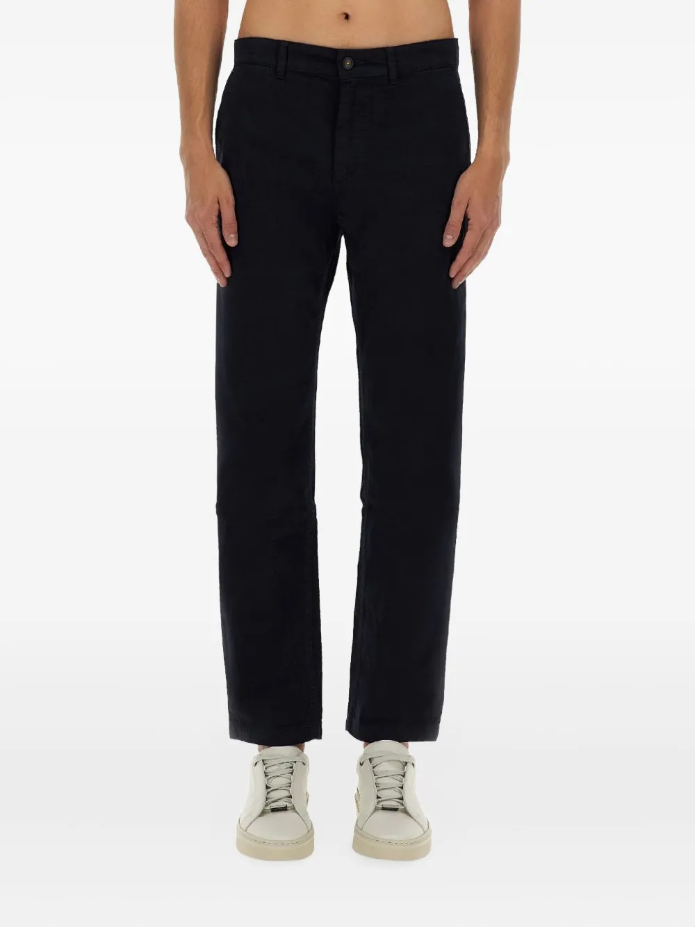 Хлопковые брюки BOSS, синий
Хлопковые брюки BOSS, синий