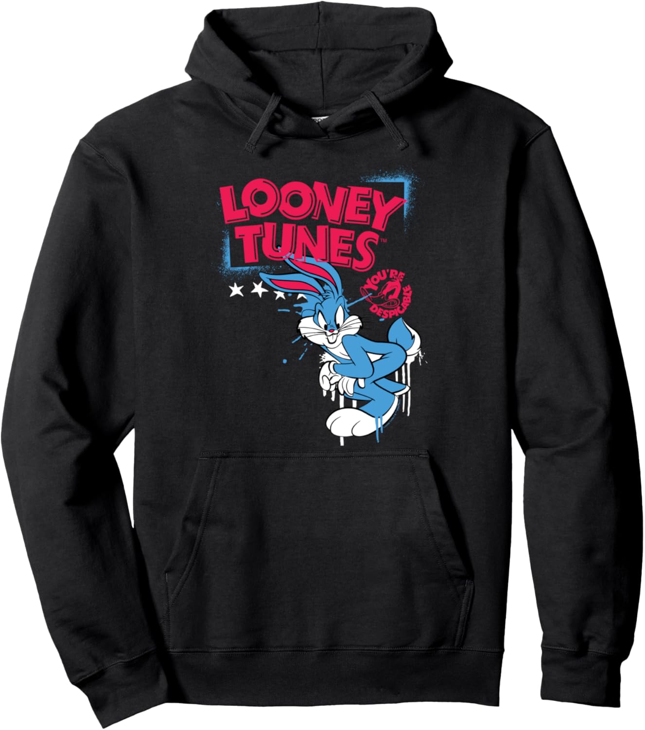 Толстовка и толстовка Looney Tunes Bug You're Despicable, черный
Толстовка и толстовка Looney Tunes Bug You're Despicable, черный