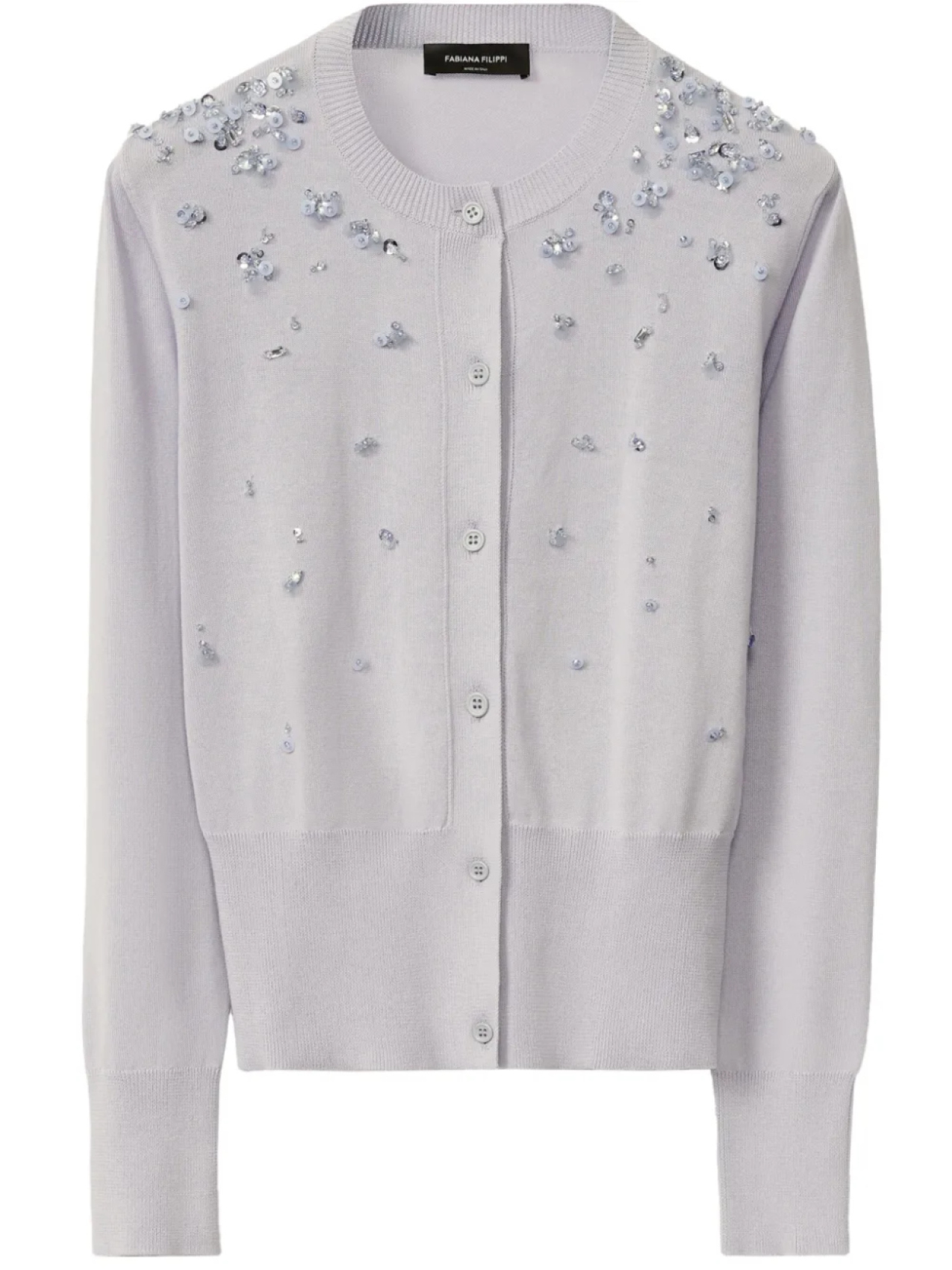 Кардиган с пайетками Fabiana Filippi, фиолетовый
Кардиган с пайетками Fabiana Filippi, фиолетовый