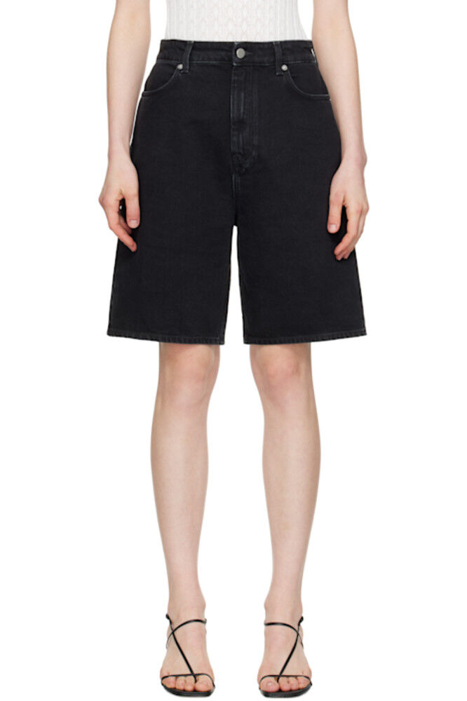 Черные джинсовые шорты Isu Loulou de Saison
Черные джинсовые шорты Isu Loulou de Saison