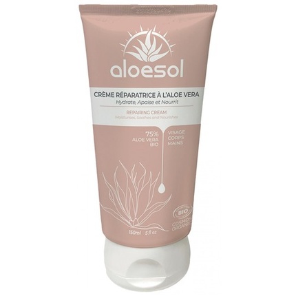 Aloesol Bio Aloe Vera Repair Cream 150 мл для ухода за лицом Markenlos
Aloesol Bio Aloe Vera Repair Cream 150 мл для ухода за лицом Markenlos
