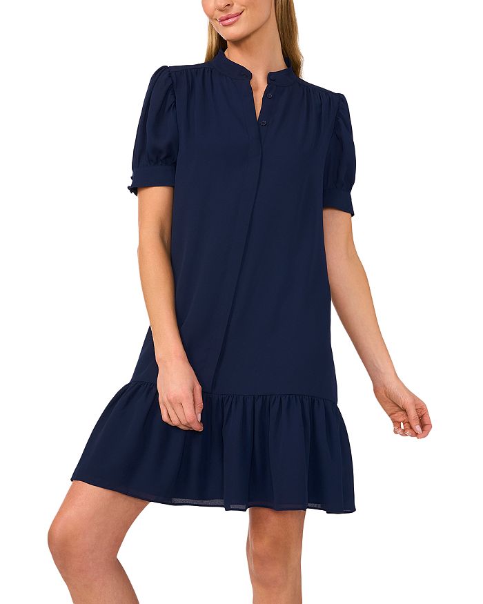 Платье с открытым воротником CeCe, синий
Платье с открытым воротником CeCe, синий