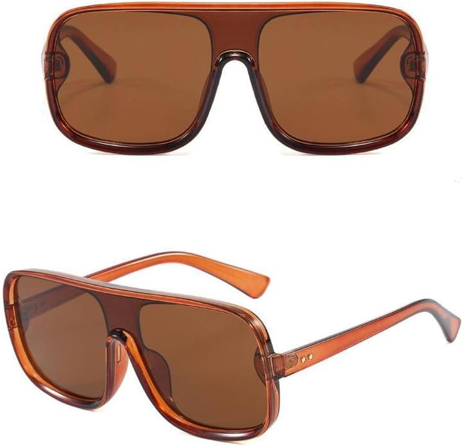 Солнцезащитные очки LVTFCO большого размера для мужчин, модные моноблочные градиентные очки для активного отдыха, модные и стильные солнцезащитные очки для женщин, Green-brown
Солнцезащитные очки LVTFCO большого размера для мужчин, модные моноблочные градиентные очки для активного отдыха, модные и стильные солнцезащитные очки для женщин, Green-brown