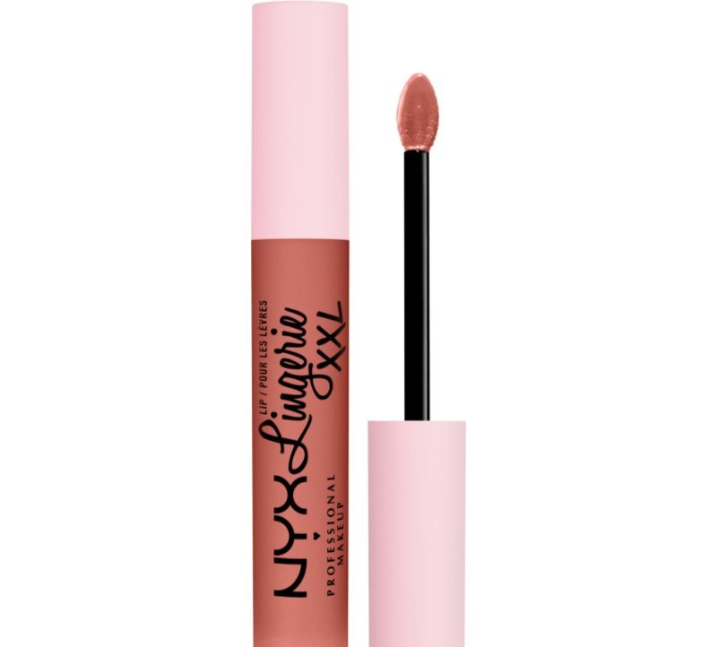 NYX Professional Makeup Lip Lingerie XXL матовая жидкая помада, оттенок 02 - Turn On 4 мл 
NYX Professional Makeup Lip Lingerie XXL матовая жидкая помада, оттенок 02 - Turn On 4 мл