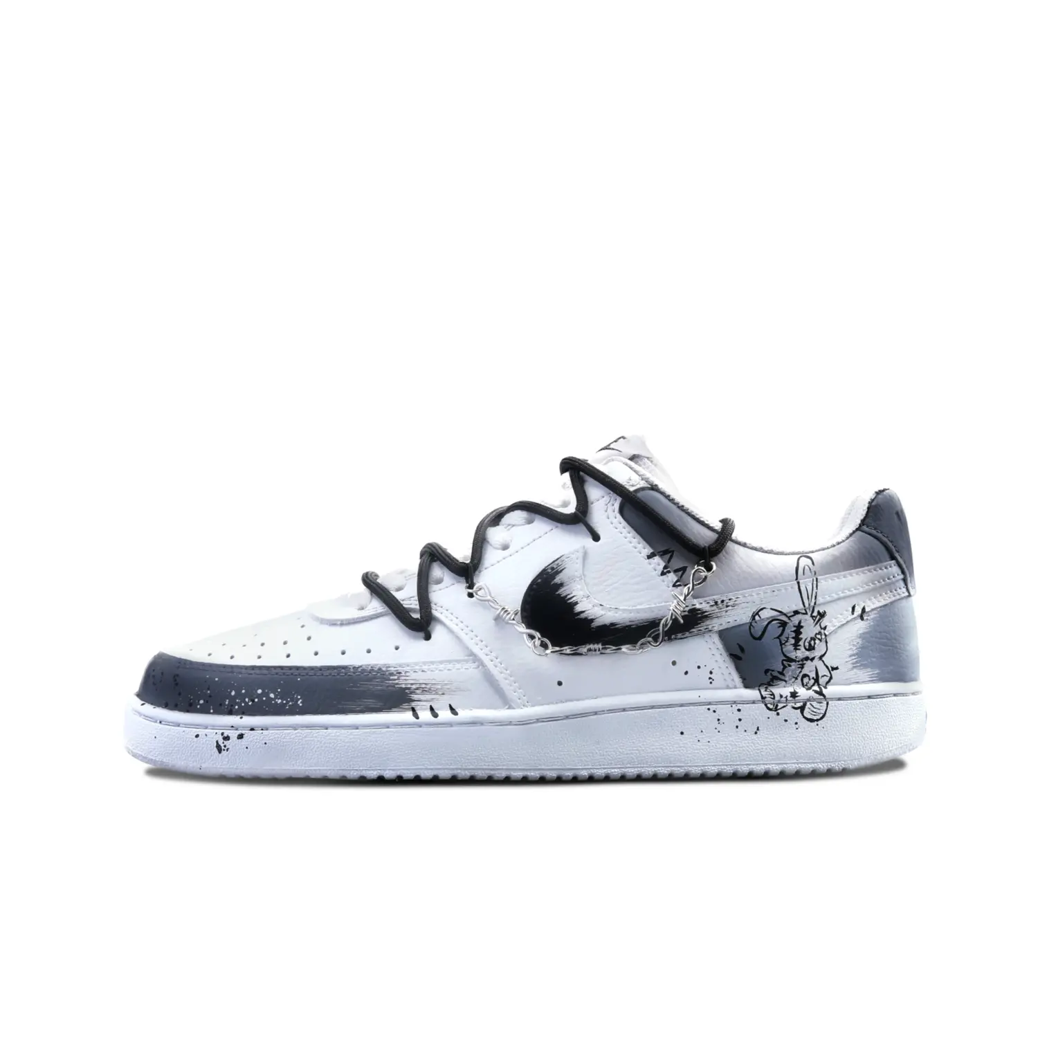 Кроссовки Nike Court Vision 1 Skateboarding Shoes Women's Low-top Black/grey, серый/черный
Кроссовки Nike Court Vision 1 Skateboarding Shoes Women's Low-top Black/grey, серый/черный
