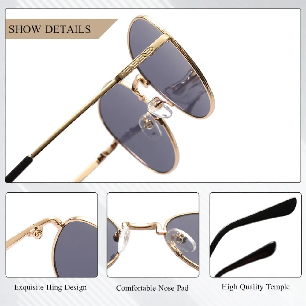 Зеркальные солнцезащитные очки для женщин и мужчин, очки для вождения, мужские солнцезащитные очки UV400, модные розовые очки для женщин MTZJH, Gold Gray
Зеркальные солнцезащитные очки для женщин и мужчин, очки для вождения, мужские солнцезащитные очки UV400, модные розовые очки для женщин MTZJH, Gold Gray