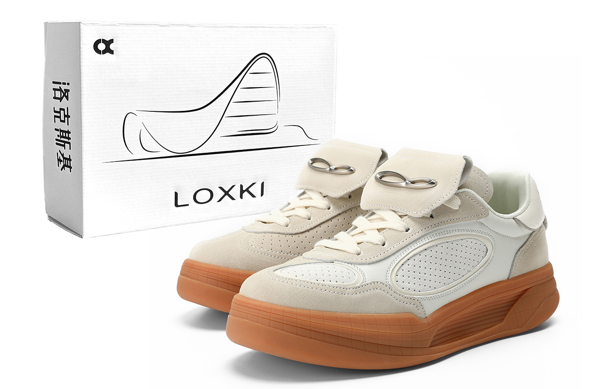 LOXKI Альфа Раунд GT низкие скейтерские кроссовки унисекс экрю резиновая подошва, цвет Ecru Medium Pips Rubber
LOXKI Альфа Раунд GT низкие скейтерские кроссовки унисекс экрю резиновая подошва, цвет Ecru Medium Pips Rubber