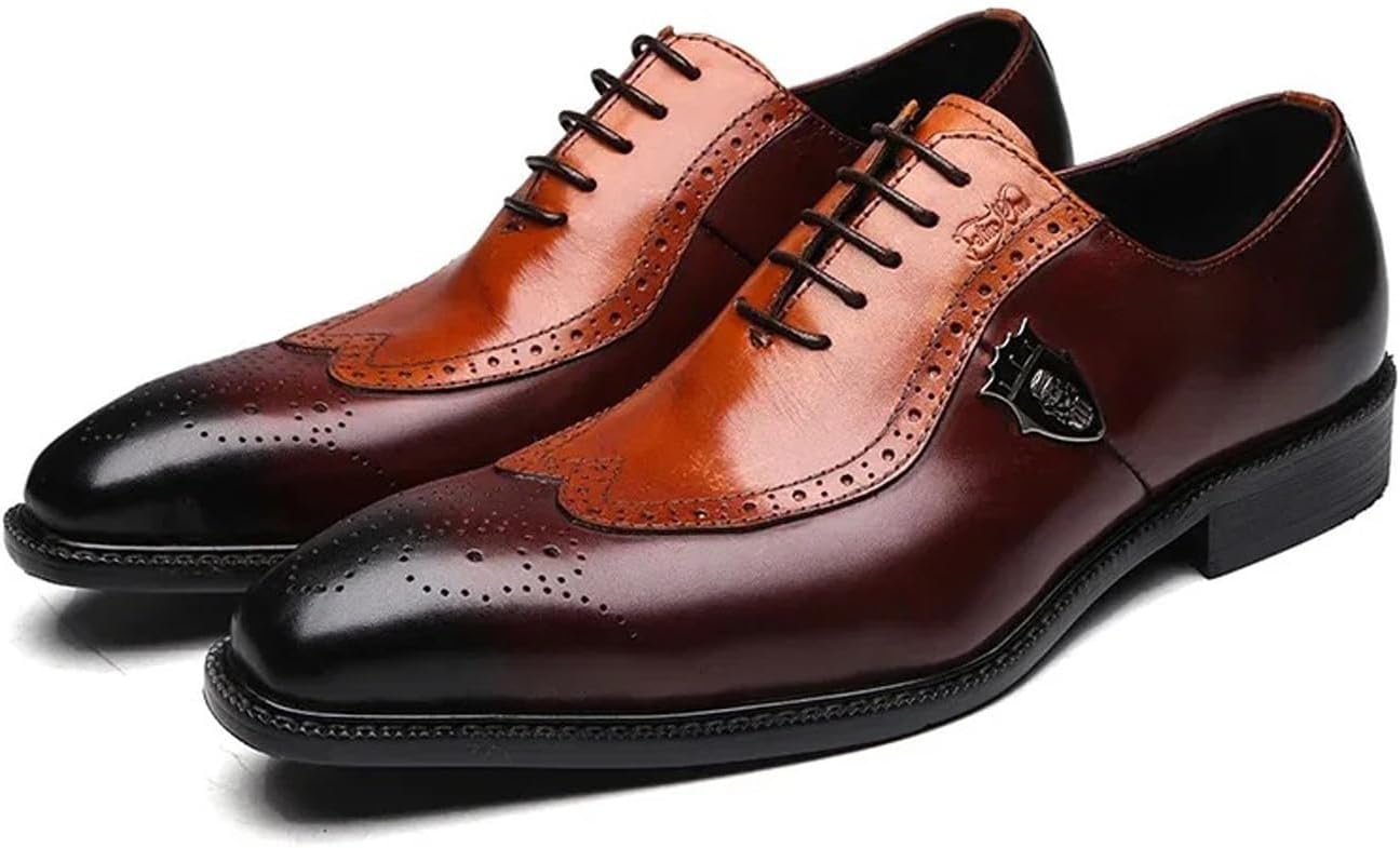 Мужские туфли с крыльями Santimon из натуральной кожи - ручной работы, шнуровка, классические модельные туфли для торжественных вечеров, свадьбы и делового повседневного стиля, коричневый
Мужские туфли с крыльями Santimon из натуральной кожи - ручной работы, шнуровка, классические модельные туфли для торжественных вечеров, свадьбы и делового повседневного стиля, коричневый